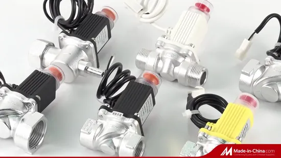 D&R High Quality Smart Solenoid Valve for Gas Alarm Emergency Shut