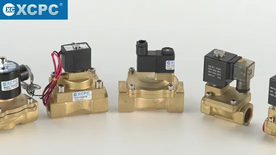 2W Series General Solenoid Valve with Brass Material Normal Close Type 