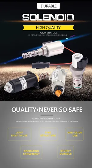 Excavator Hydraulic Pump Hlpprv05A 24V Proportional Solenoid Valve Sy 