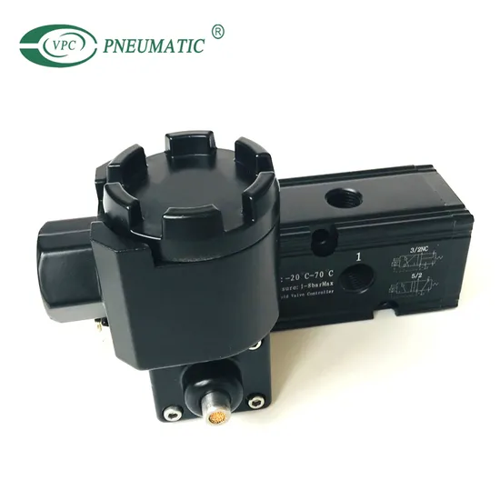 Aluminum Explosion Proof Namur Pneumatic Solenoid Valve 